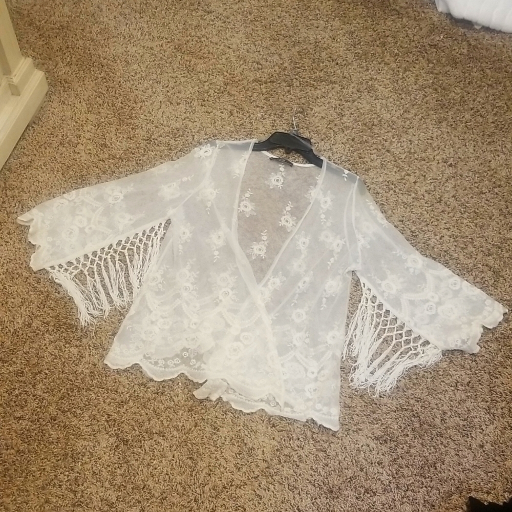 Lace jacket! From Dillards!
